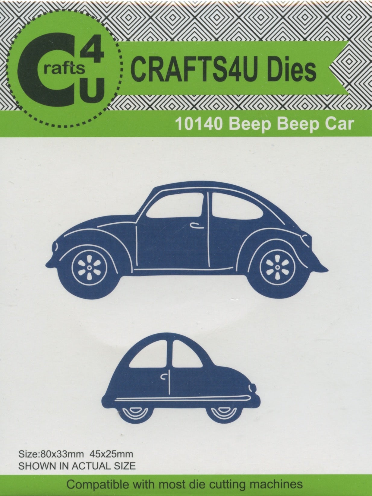 Dies - Beep Beep Car - 2 pk