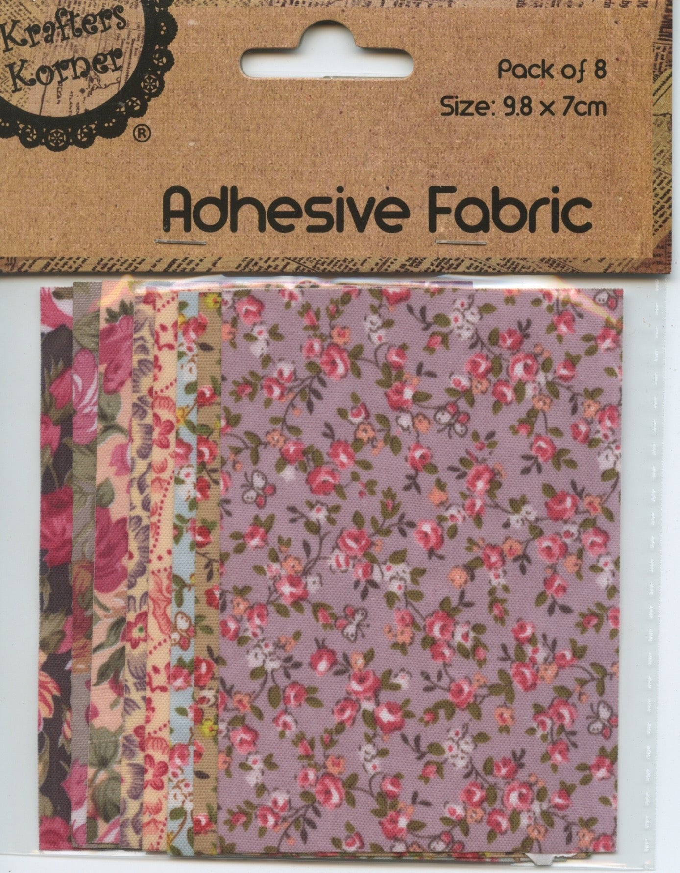 Craft Adhesive Fabric Squares - Pack #1 - 8 pk