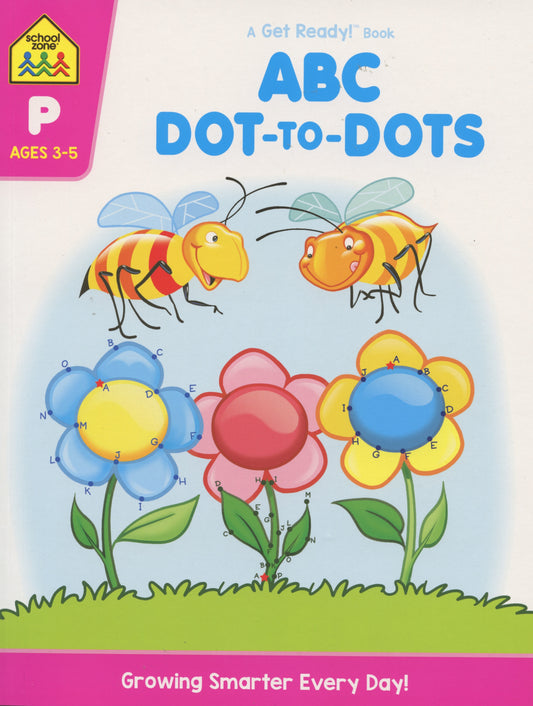 ABC - Dot to Dots - Children’s Activity Book - Ages 3-5