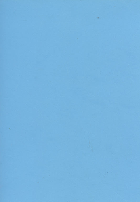 Craft Foam x 2 Sheets - Light Blue - Size Approx 30cm x 23cm - Thickness 2mm