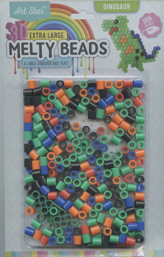 3D Extra Large Melty Beads Kit - Dinosaur