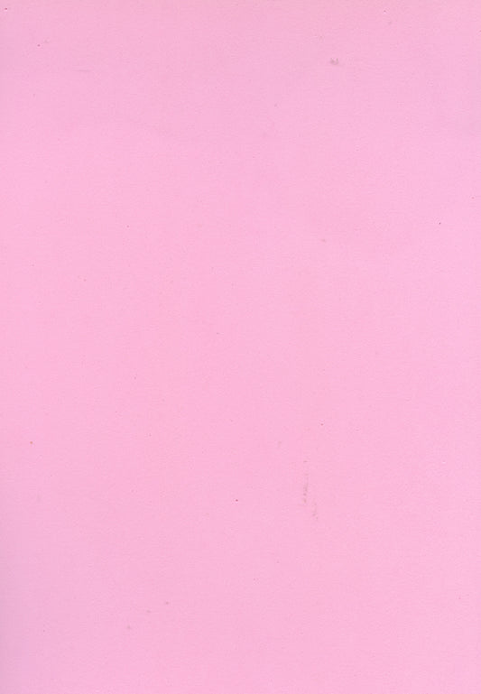 Craft Foam Pink - Size Approx 29cm x 21cm - Thickness 3mm