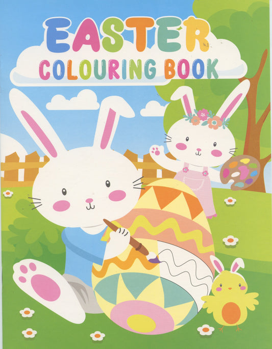 Easter Colouring Book - 20 pictures to colour