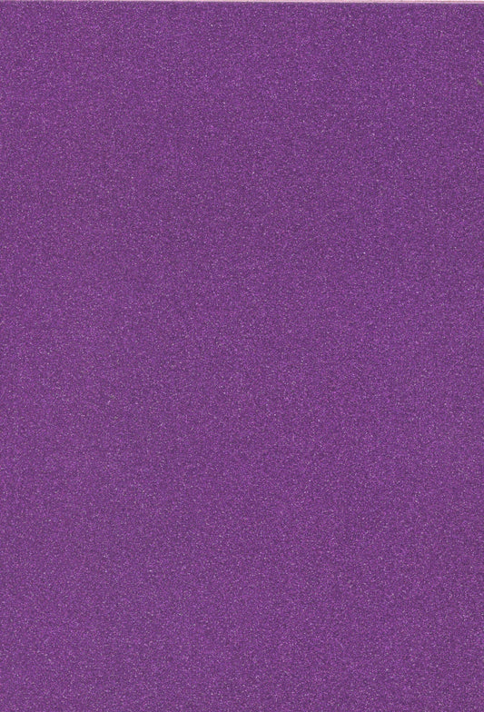 A5 Glitter Paper 2pk - Shade of Purple