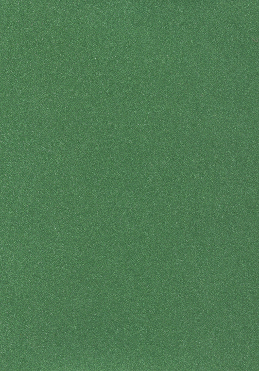 A5 Glitter Adhesive Sheet 2pk - Grass Green