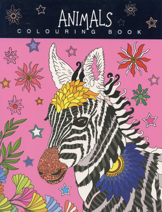 Colouring Book - Various Animals - 32 Pages