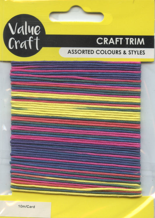 Craft Trim - Rainbow - 10m