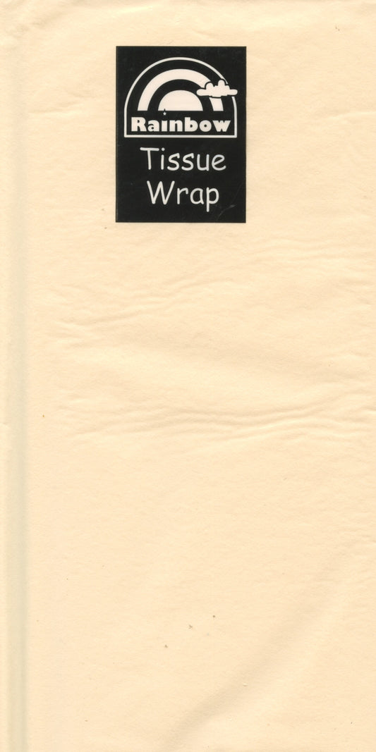 Tissue Paper wrap - Cream 5 Pack - 750mm x 500mm