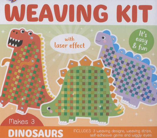 Weaving Kit - Dinosaurs - Makes 3