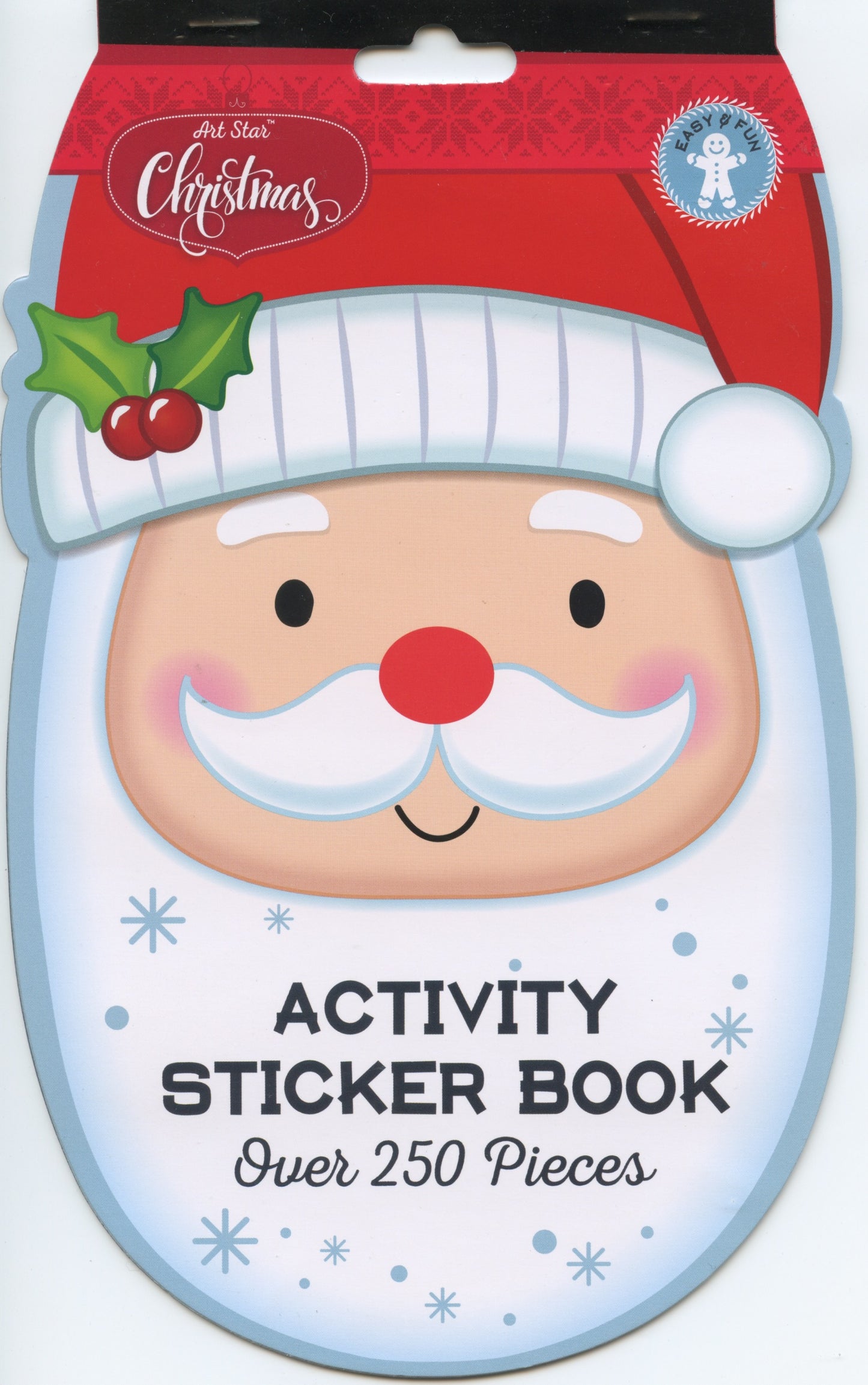 Art Star Christmas Activity Sticker Book 250pc