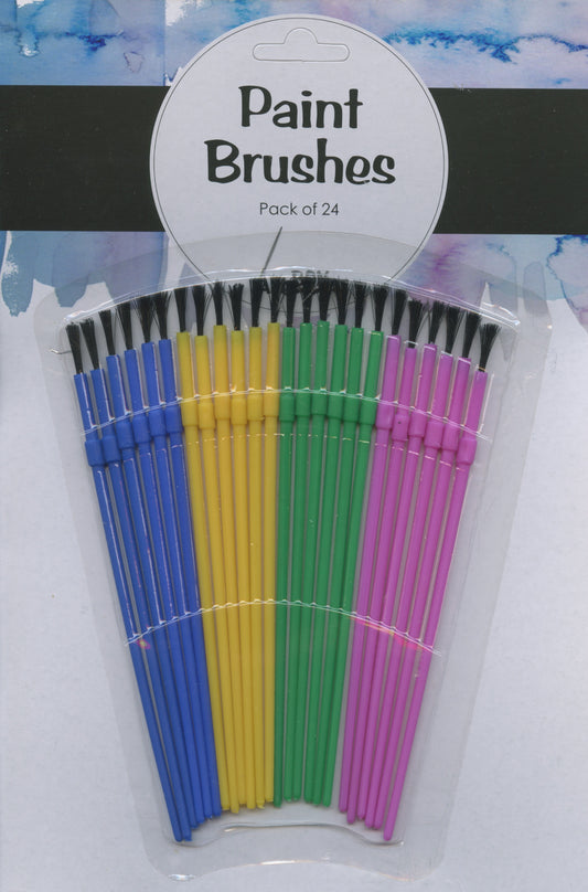 Paint Brushes Pack of 24