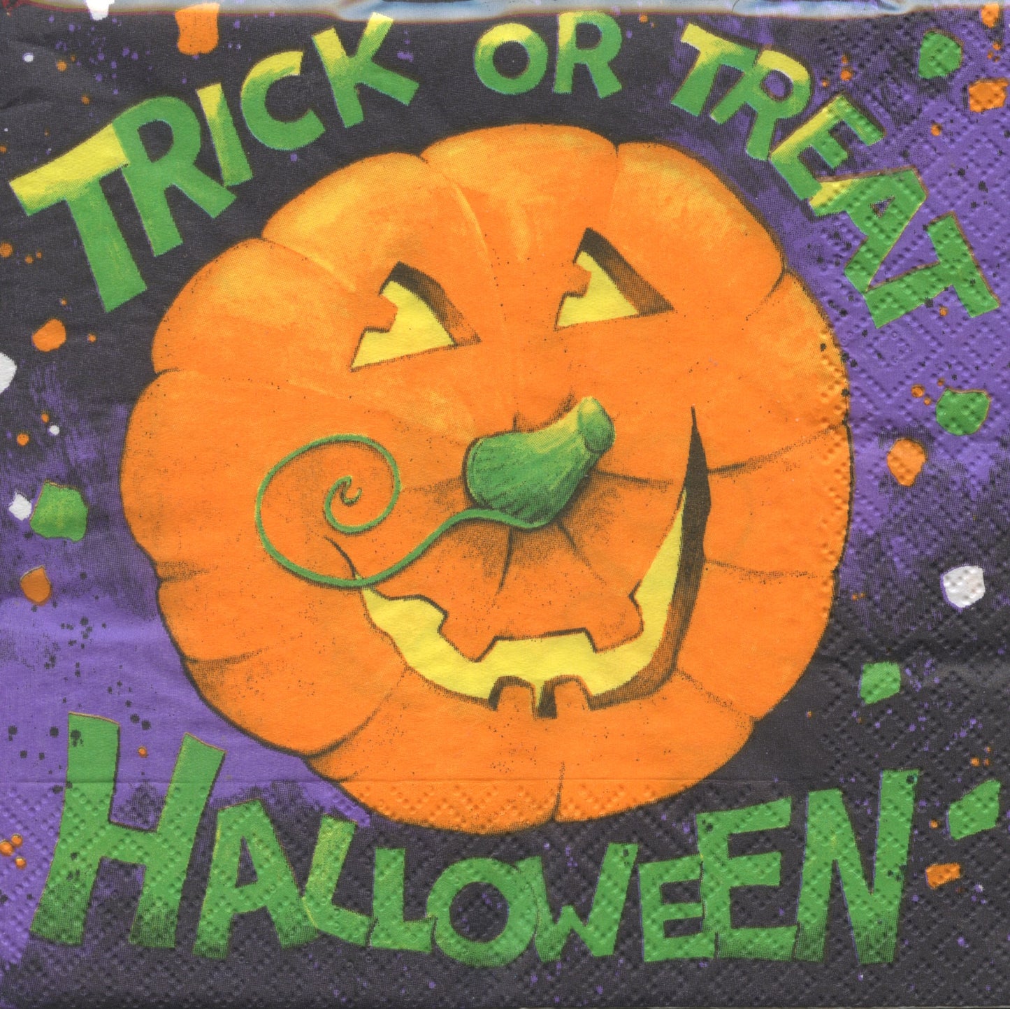 Trick or treat Halloween Napkins - Pack of 10