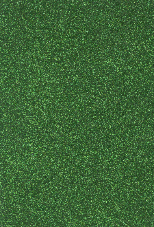 A5 Glitter Paper 2pk - Green