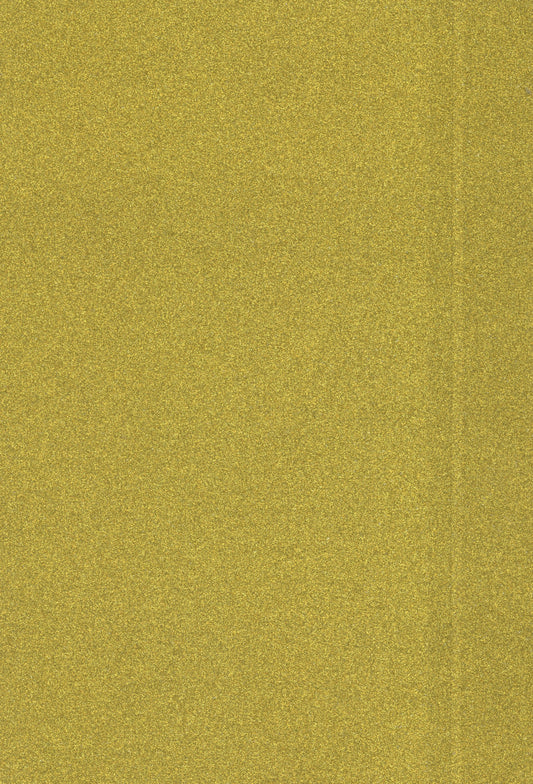 A5 Glitter Paper 2pk - Yellow Gold