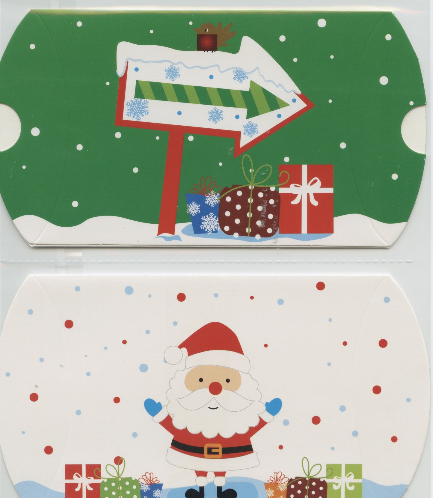 Gift Card Holders - Christmas Theme - 4 pack