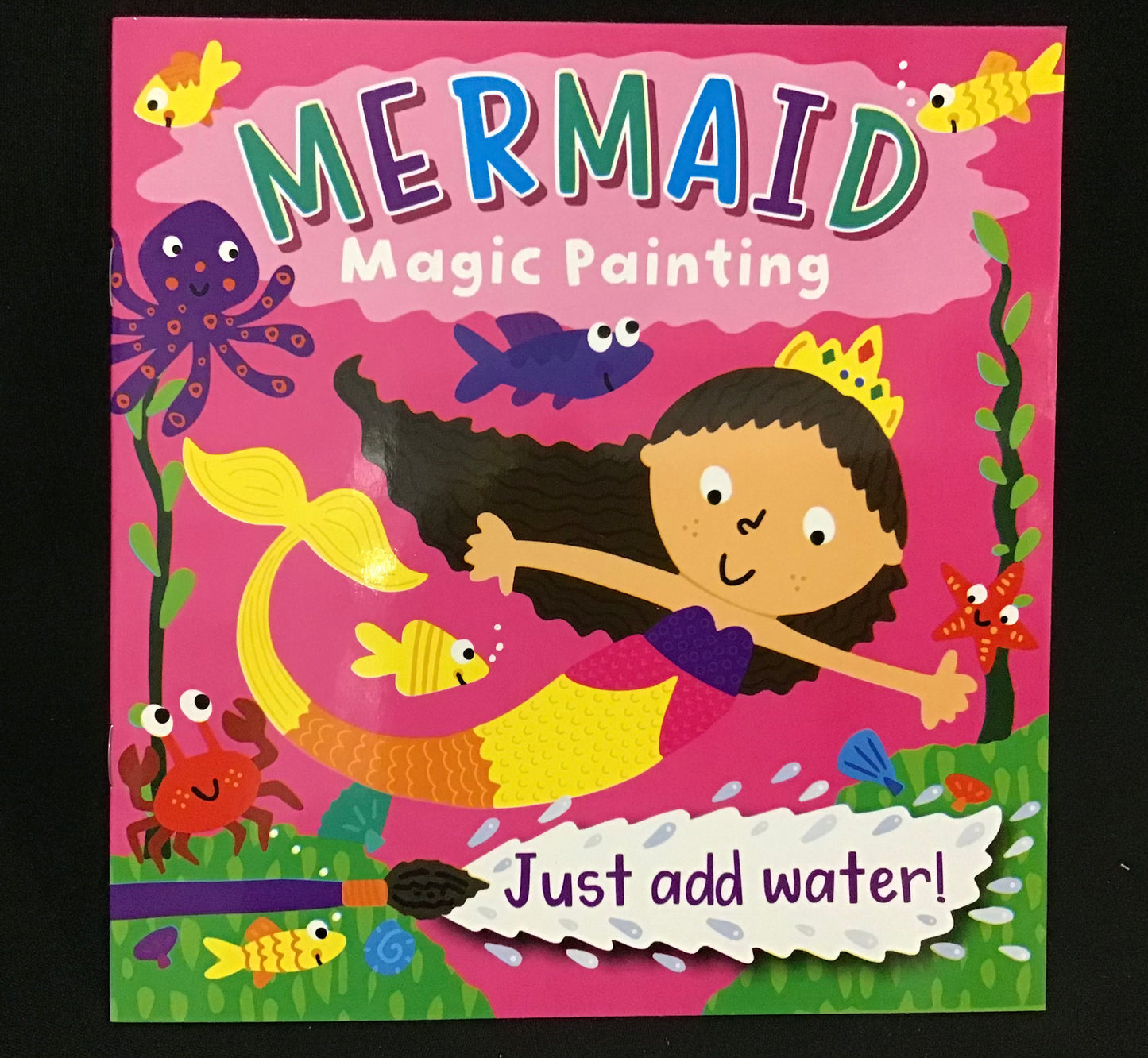 Paint with Water - Magic Painting Book - Mermaid #2