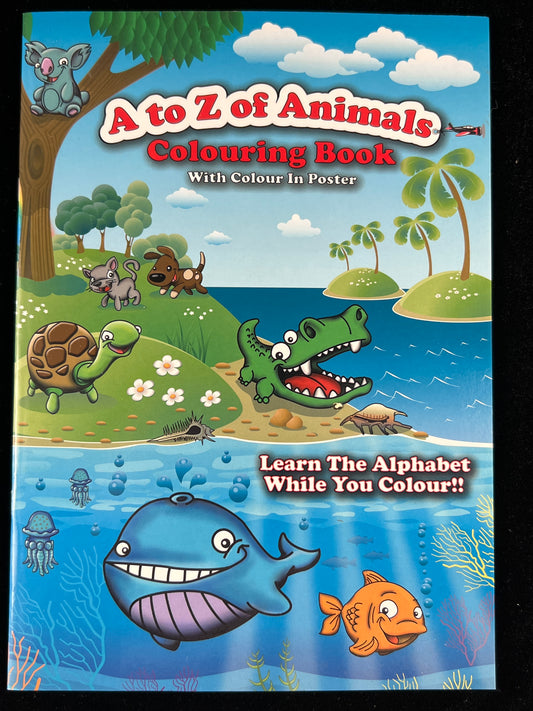 Colouring Book - A to Z of Animals