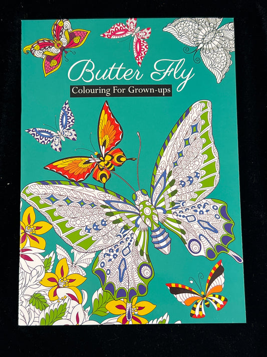 Colouring Book Butterfly Collection