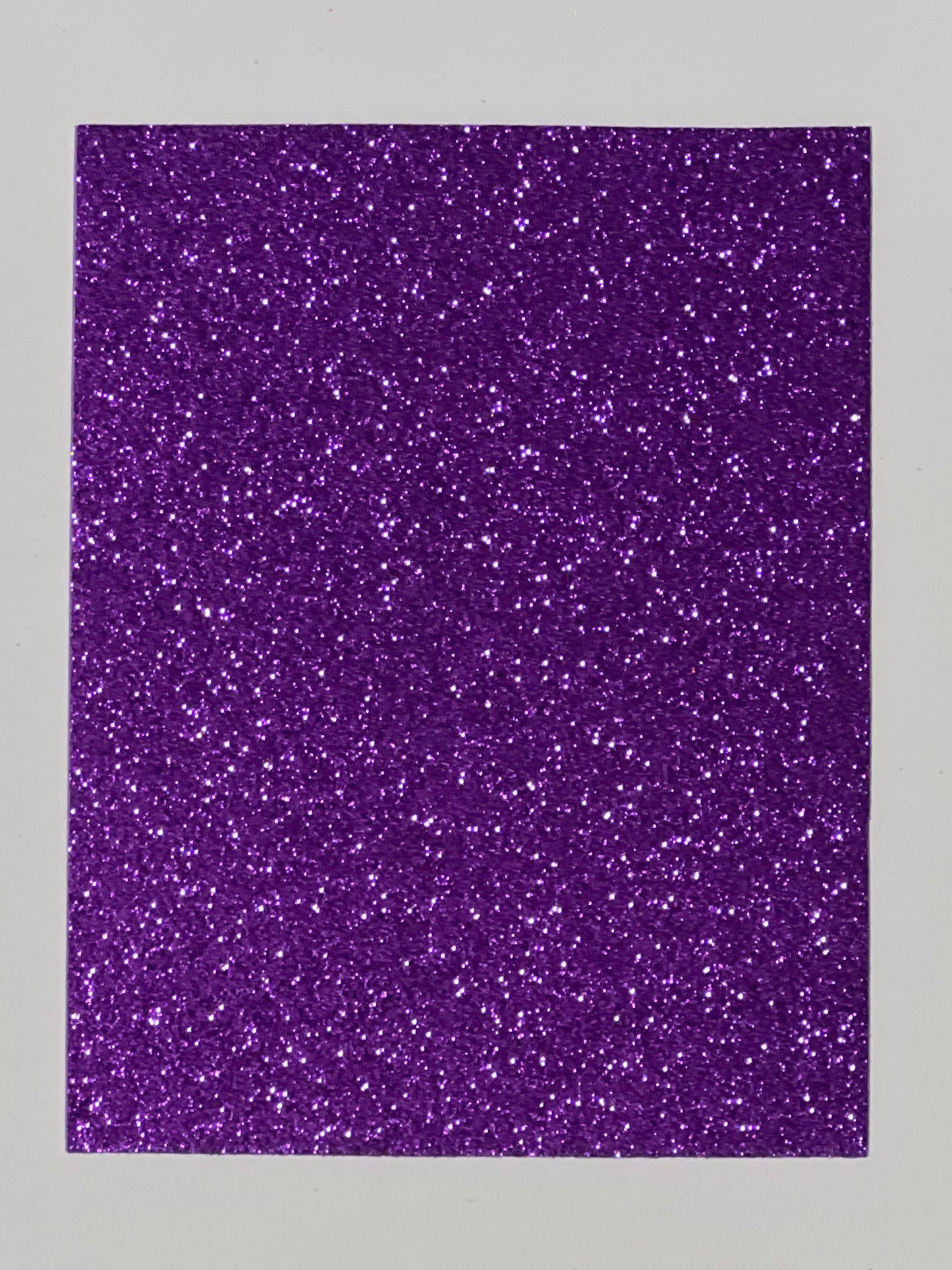 Craft Foam Glitter Purple - Size Approx 29.5cm x 21cm - Thickness 2mm