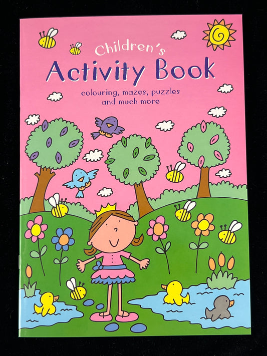 Children’s Activity Book #3 - Colouring, mazes, puzzles and much more