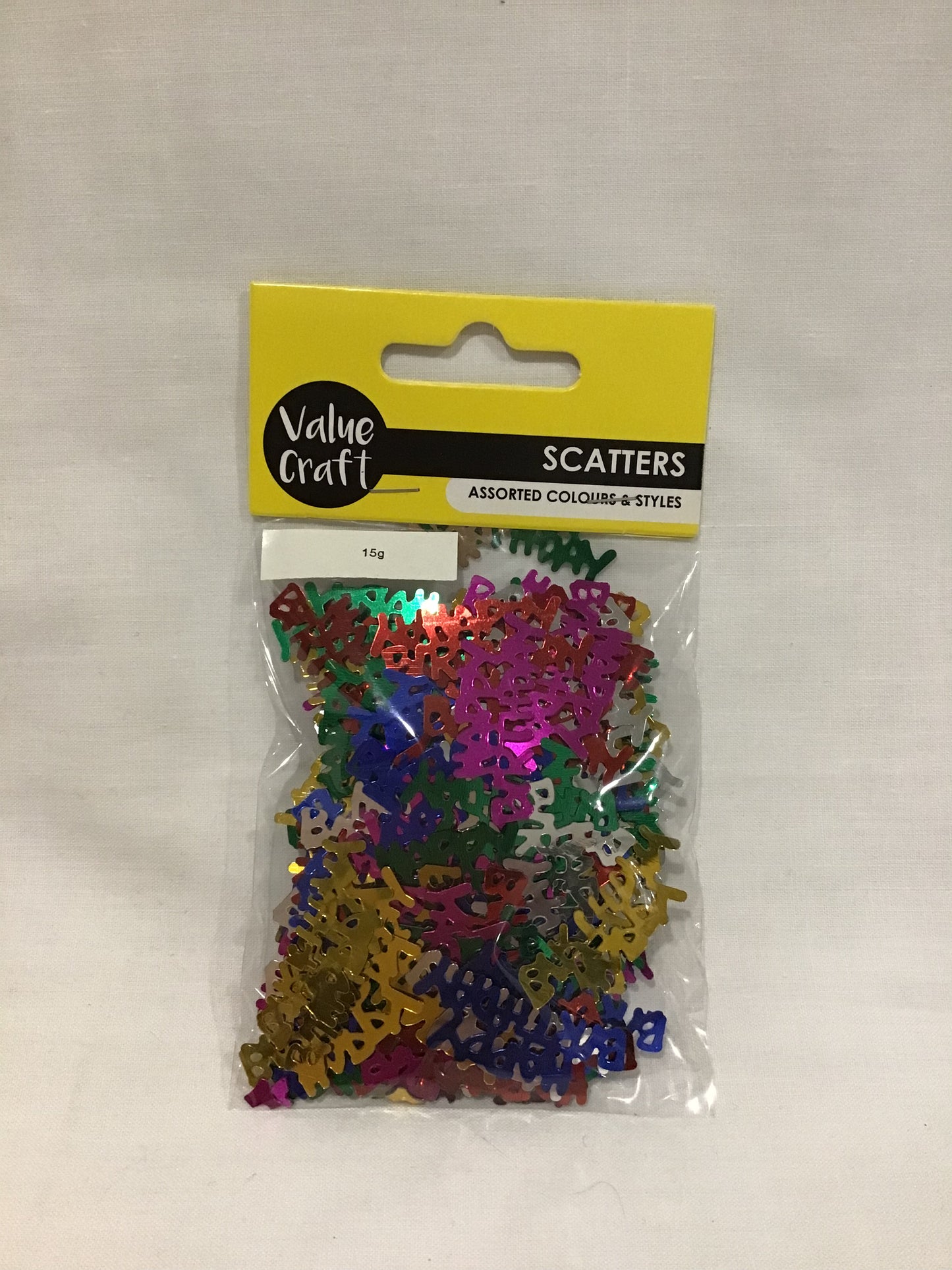 Happy Birthday Scatters - Assorted Colours - 15g