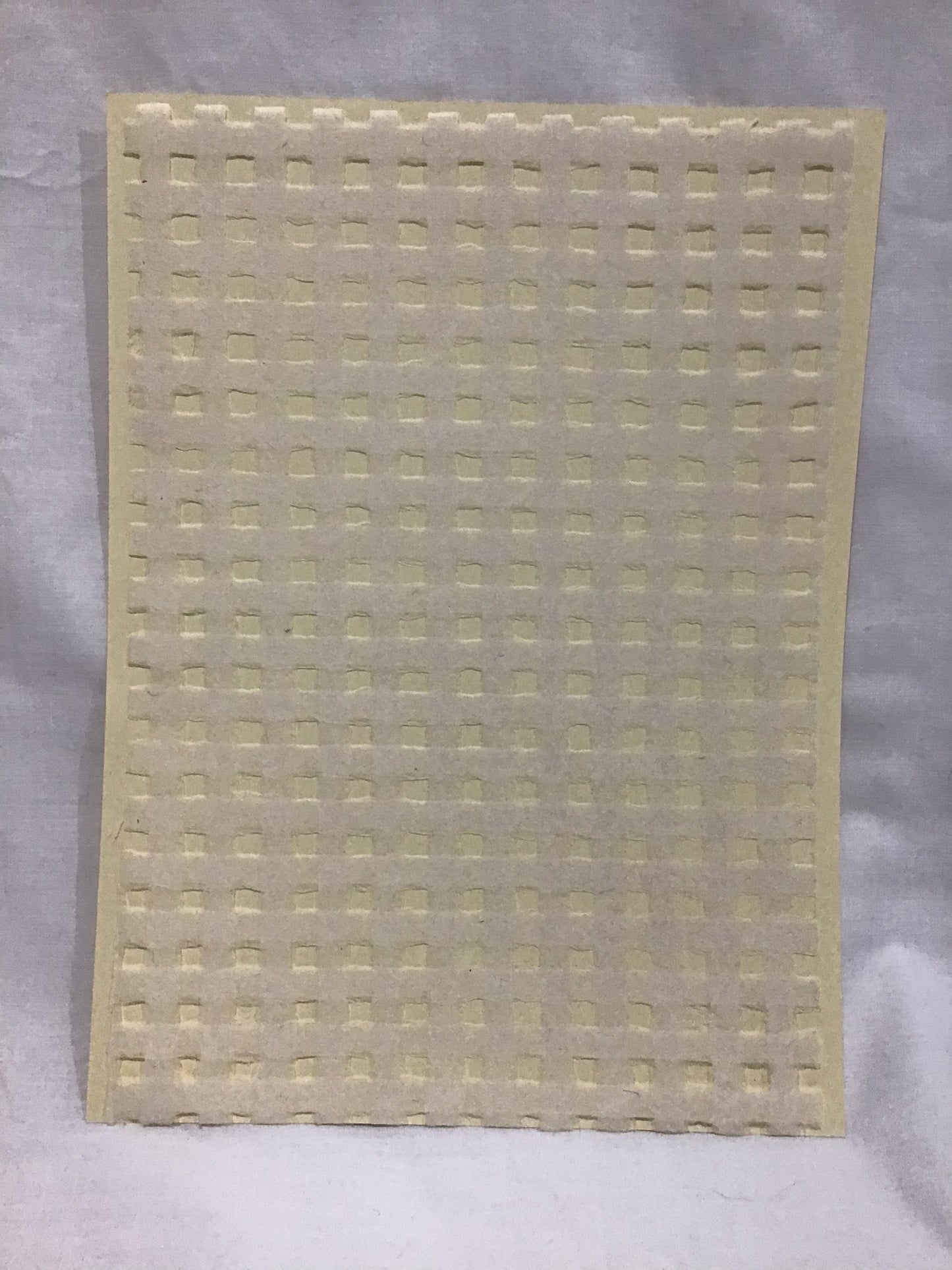 Specialty Paper 1x A4 Lattice Mulberry Paper - Ivory