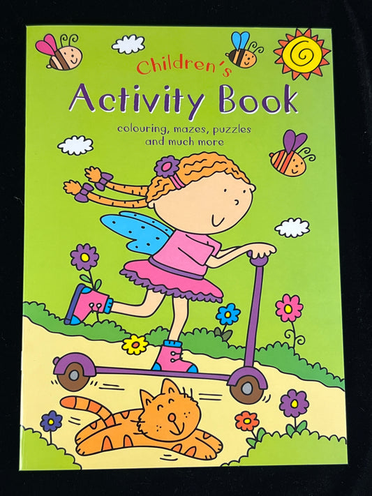 Children’s Activity Book #1 Colouring, Mazes, Puzzles and much more