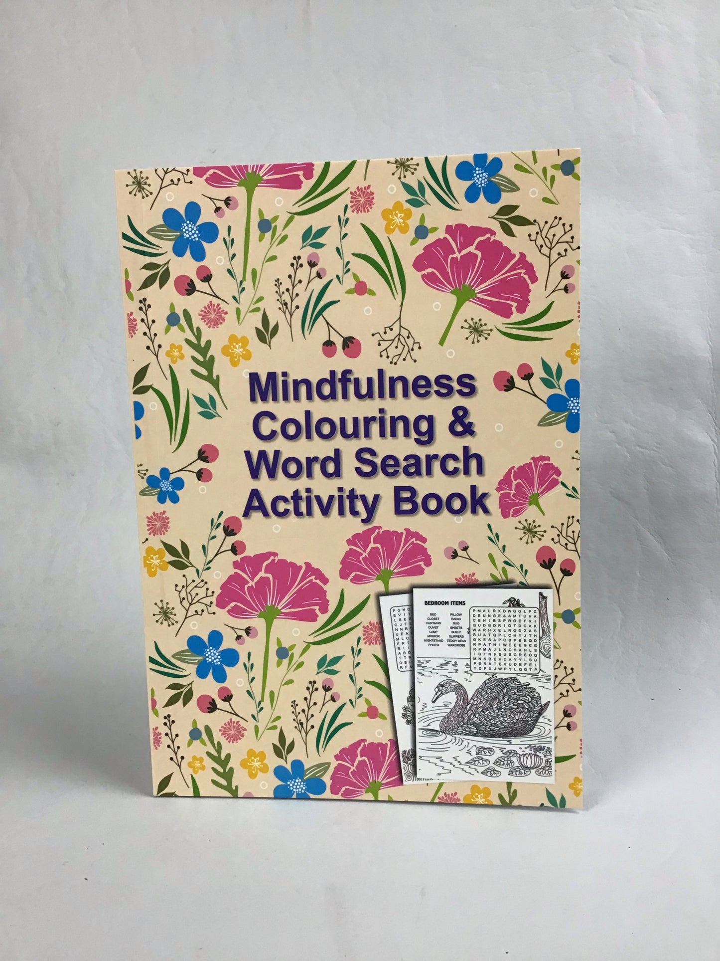 Mindfulness Colouring & Word Search Activity Book - #4