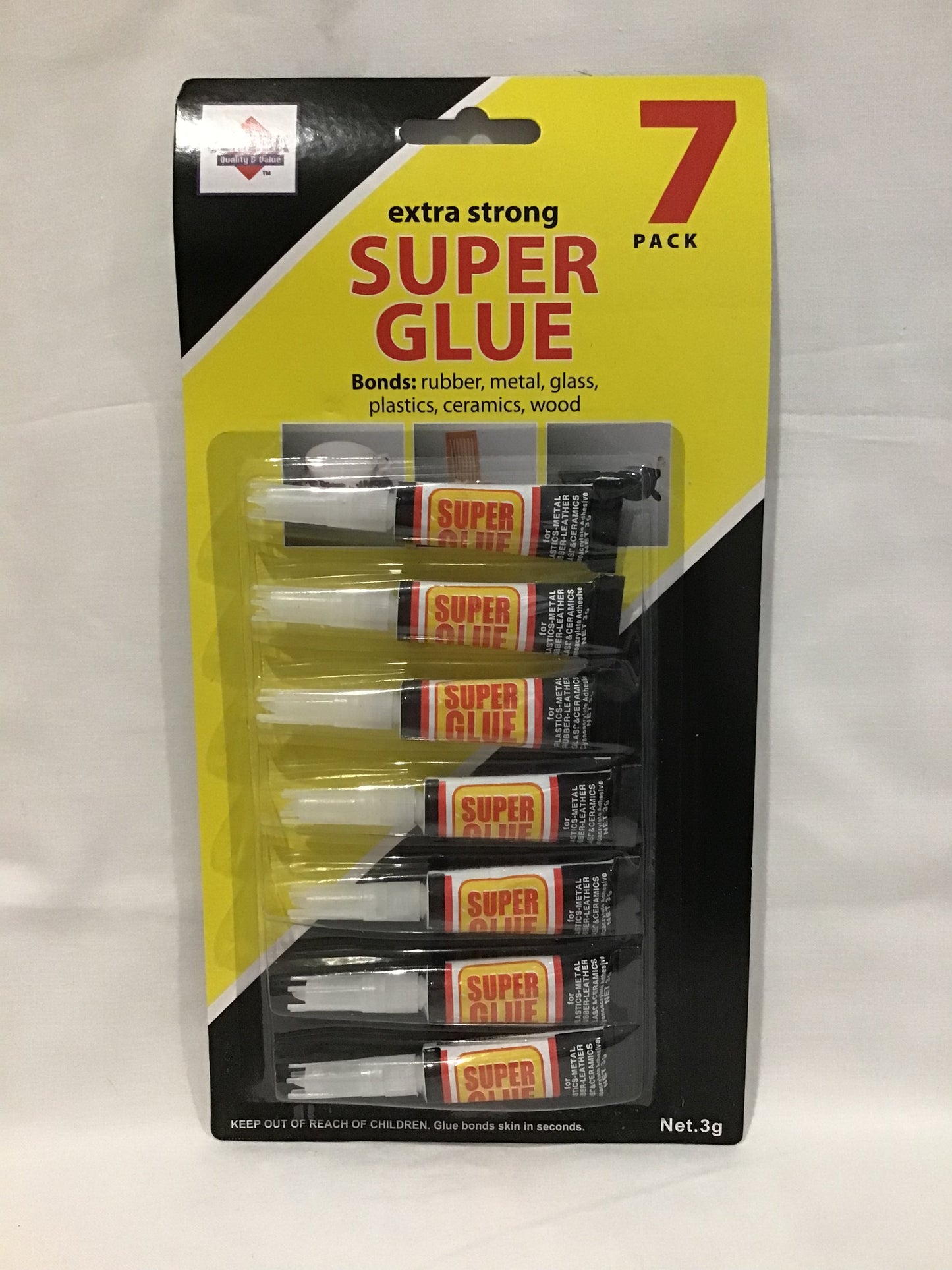 Extra Strong Super Glue - 7 pack