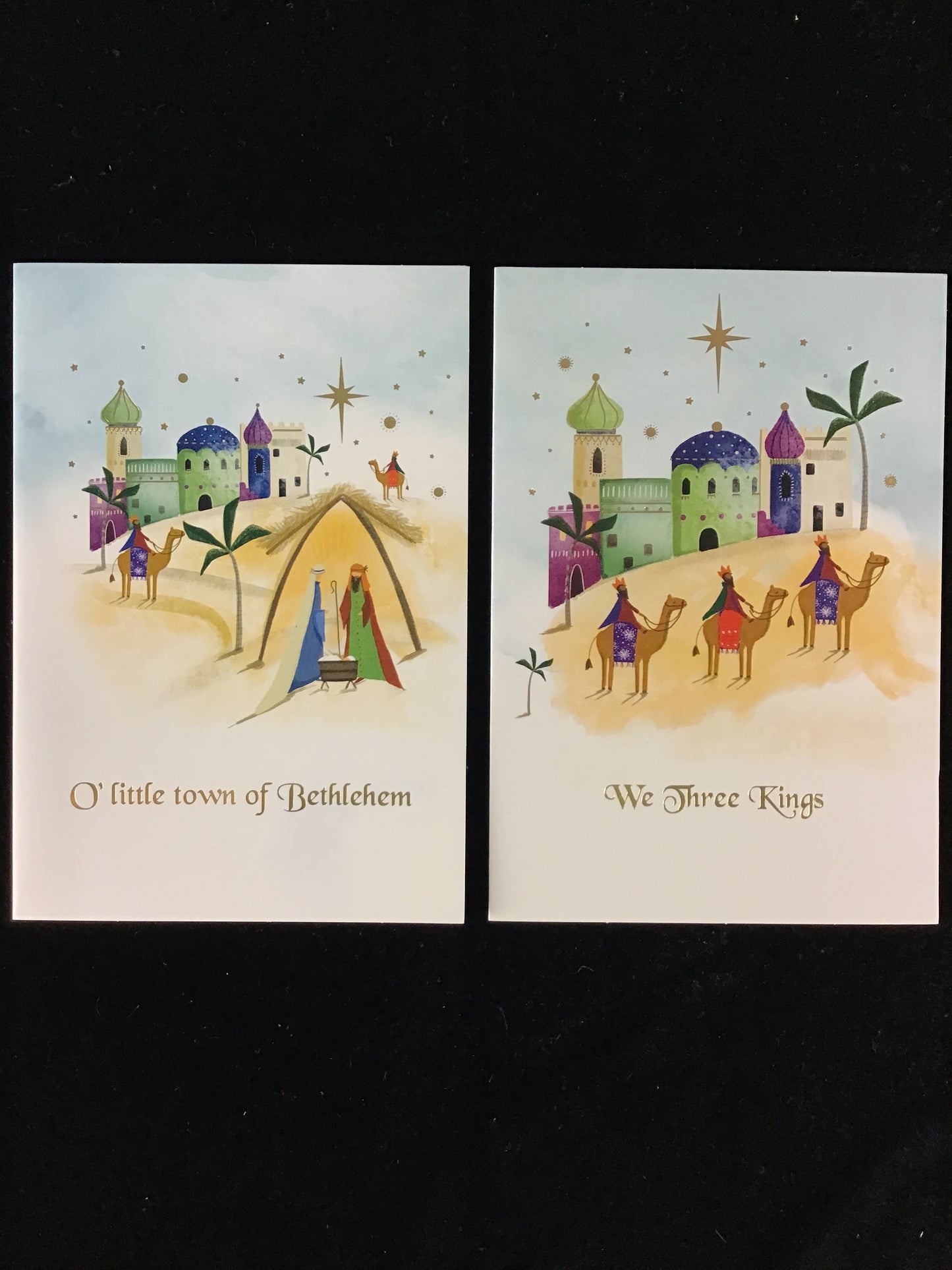 Religious Christmas Cards #3 - 2 Designs - 10 pack