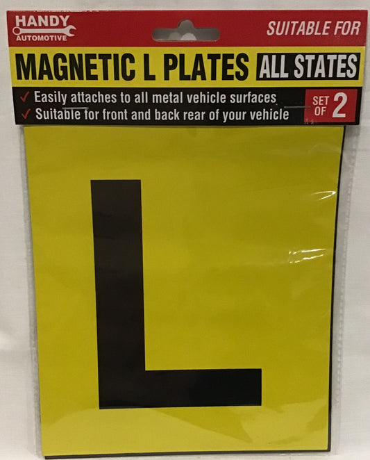 Magnetic L Plates - ALL States - Pack of 2
