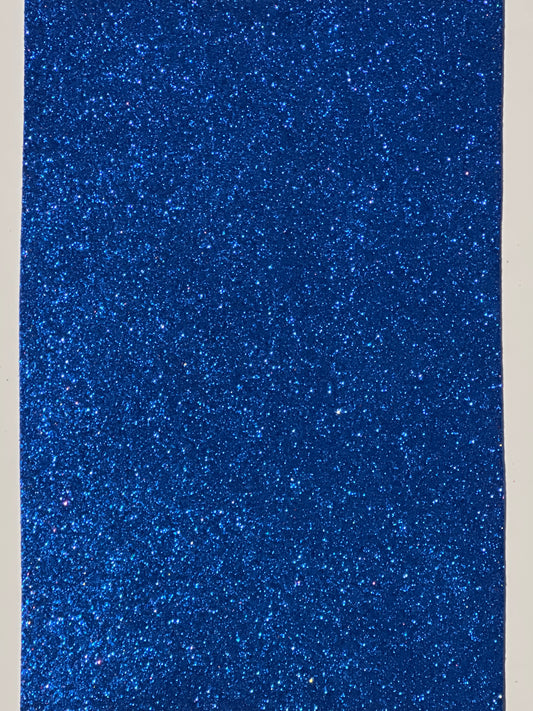 Craft Foam Glitter Royal Blue - Size Approx 30 x 20cm - Thickness Approx 1.5mm