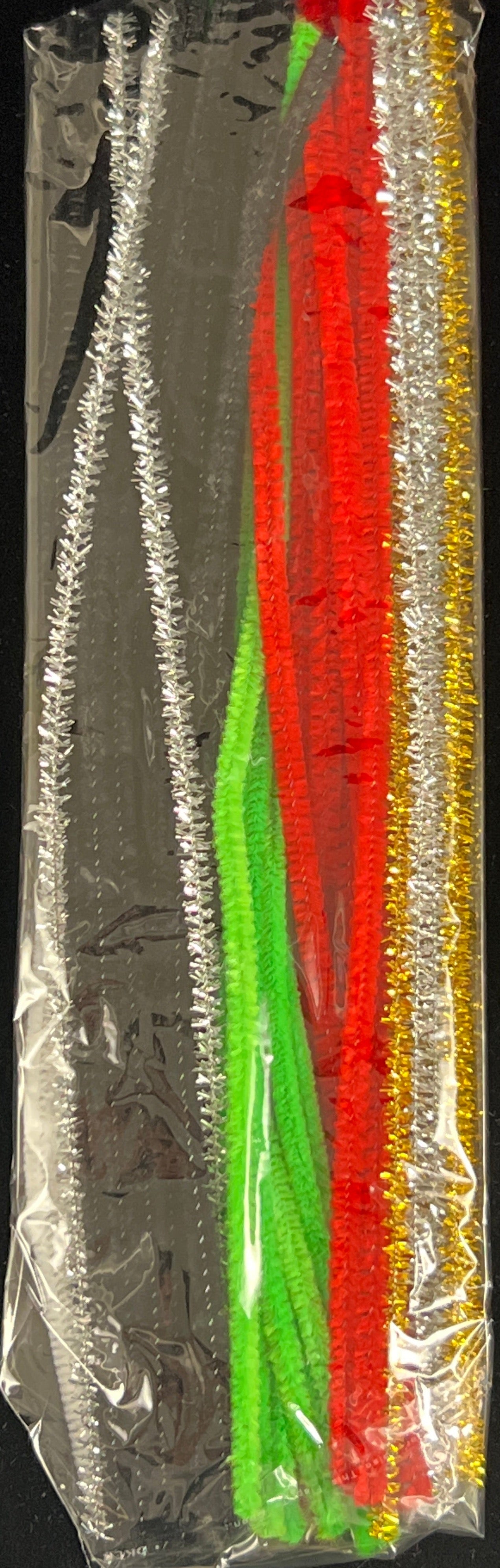 Pipe Cleaners - Christmas theme with Gold & Silver metallic - pack of 50
