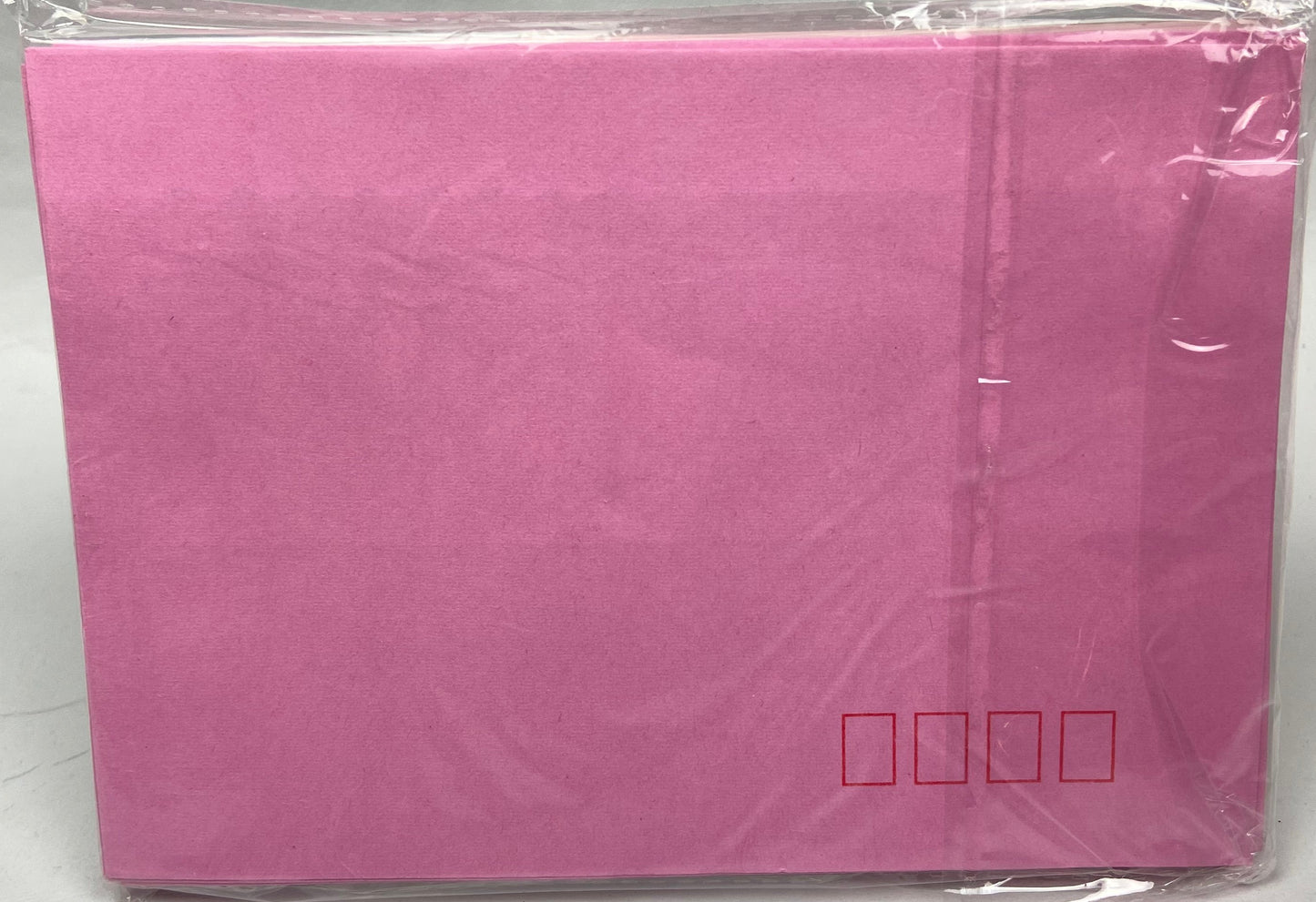 Pink Colour Envelopes 80GSM -  C6 - Size 114mm x 162mm - 25