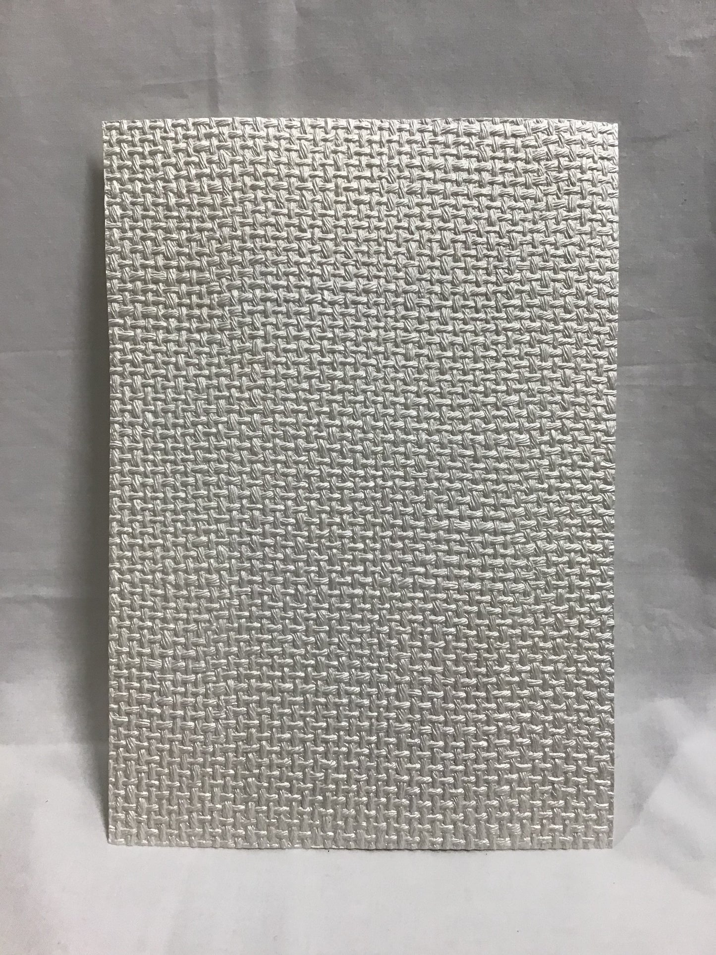 Specialty Paper 3 x A4 Handmade White Weave  Embossed Paper